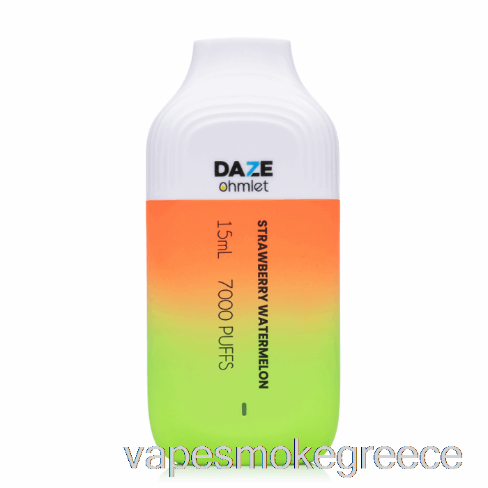 Vape Greece 7 Daze Ohmlet 7000 καρπούζι φράουλα μιας χρήσης